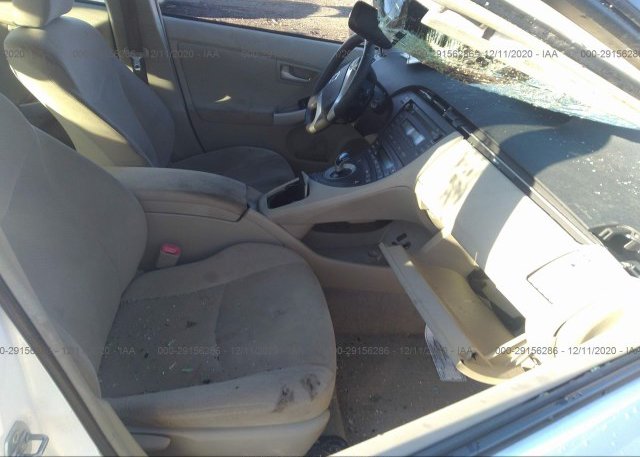 пригнать из сша 2011 TOYOTA PRIUS JTDKN3DU2B5342032