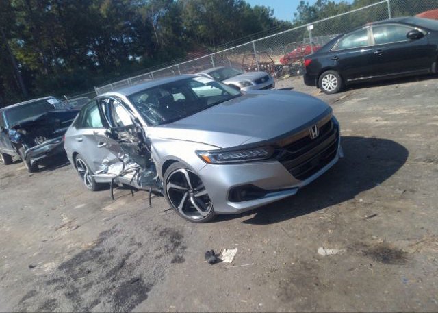 2021 HONDA ACCORD SEDAN (VIN: 1HGCV1F40MA078536)