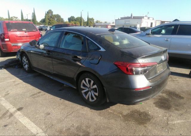 2022 HONDA CIVIC SEDAN(VIN: 2HGFE2F23NH532671