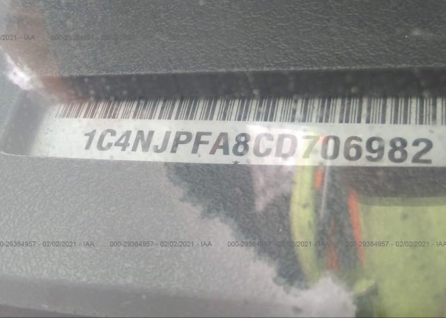 1C4NJPFA8CD706982 2012 JEEP PATRIOT