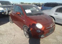 2012 Fiat 500 SPORT VIN 3C3CFFBR0CT358236 фото с аукциона 5
