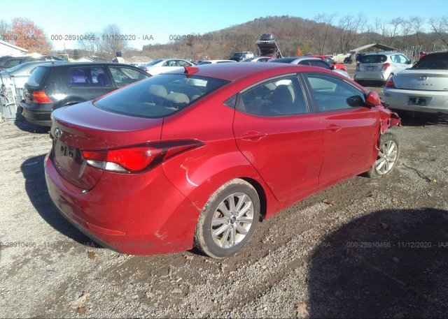 цена в сша 2016 HYUNDAI ELANTRA KMHDH4AE9GU572355