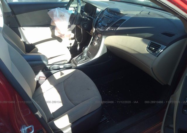 пригнать из сша 2016 HYUNDAI ELANTRA KMHDH4AE9GU572355