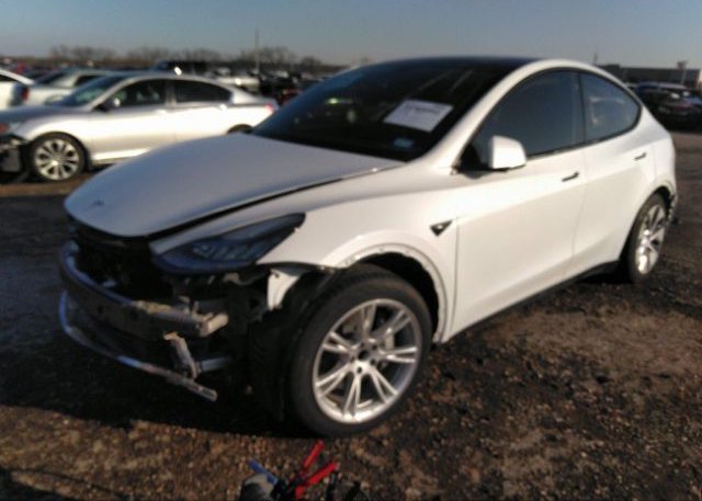 2021 TESLA MODEL Y(VIN: 5YJYGAED5MF136325