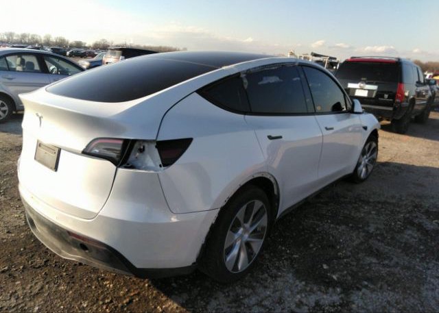 2021 TESLA MODEL Y(VIN: 5YJYGAED5MF136325