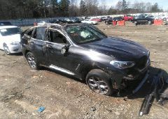 2021 BMW X3 SDRIVE30I VIN 5UXTY3C03M9D72888 фото с аукциона 5