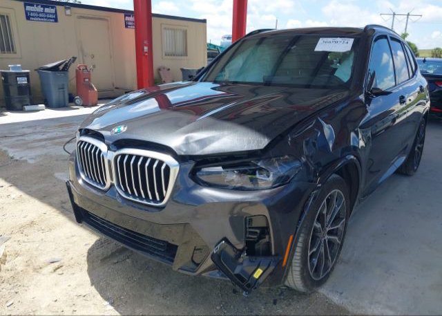 2022 BMW X3(VIN: 5UX43DP04N9K44029