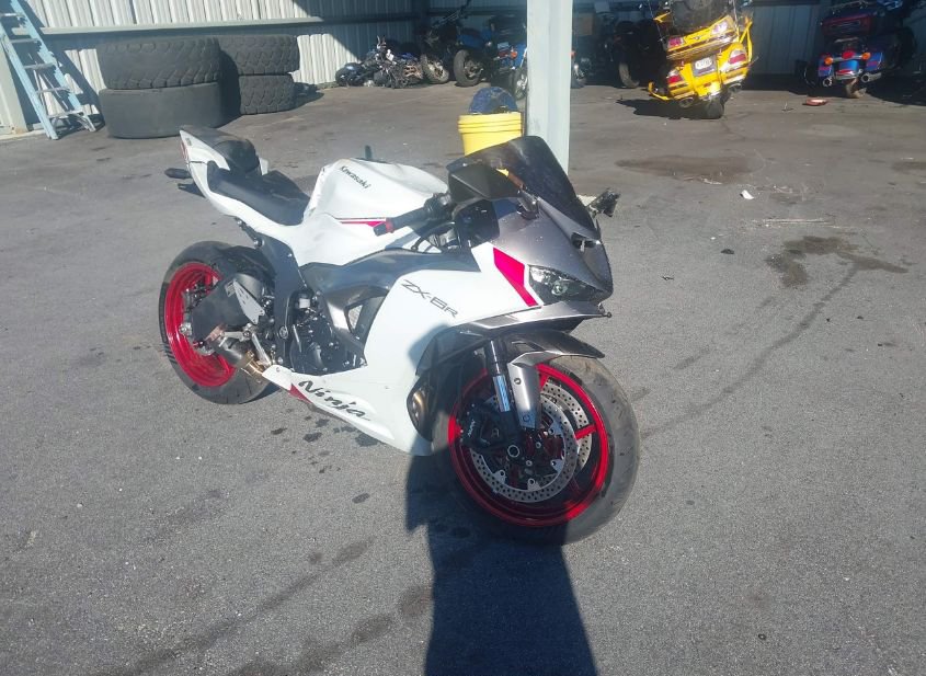 Sold 2024 KAWASAKI ZX636 K in FLETCHER, NC - SalvageBid