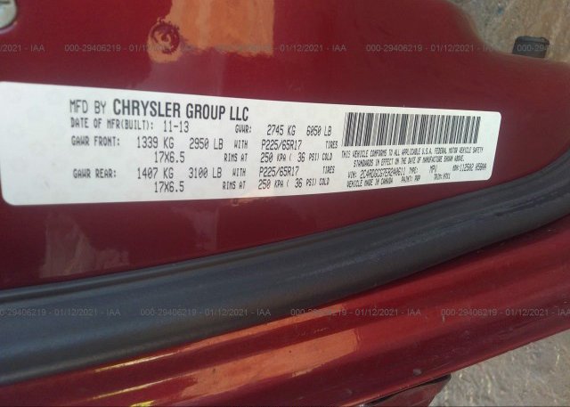 2C4RDGCG7ER240611 2014 DODGE GRAND CARAVAN