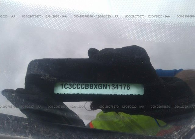 1C3CCCBBXGN134178 2016 CHRYSLER 200