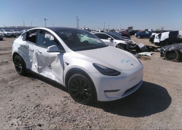 2021 TESLA MODEL Y (VIN: 5YJYGDEE7MF190722)