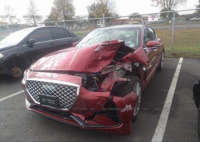 из сша 2021 GENESIS G70 2.0T KMTG34LA4MU067010