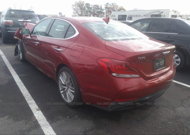 купить 2021 GENESIS G70 2.0T KMTG34LA4MU067010