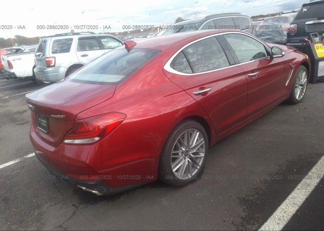 цена в сша 2021 GENESIS G70 2.0T KMTG34LA4MU067010