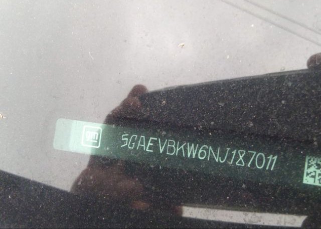 2022 BUICK ENCLAVE(VIN: 5GAEVBKW6NJ187011