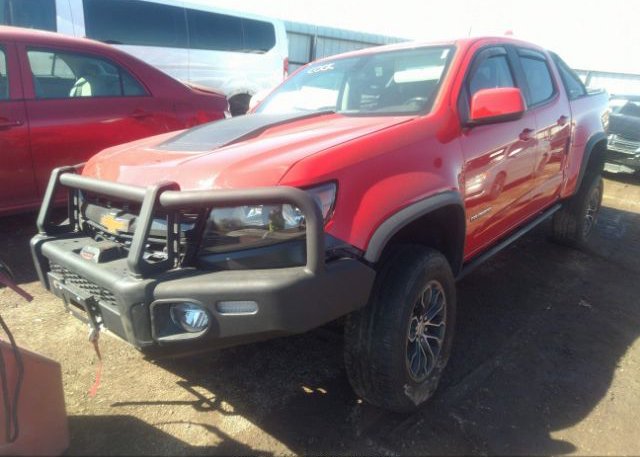 2018 CHEVROLET COLORADO VIN: 1GCGTEEN6J1105595