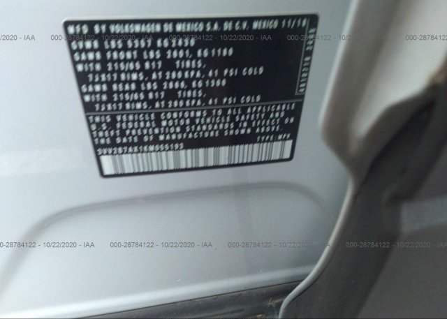 3VV2B7AX1KM055193 2019 VOLKSWAGEN TIGUAN