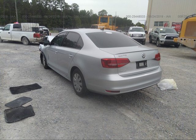 купить 2015 Volkswagen JETTA SEDAN 3VW2K7AJ5FM321540