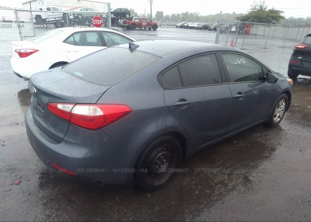 цена в сша 2016 KIA FORTE KNAFK4A62G5440536