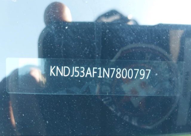 2022 KIA SOUL(VIN: KNDJ53AF1N7800797