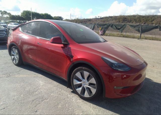 2021 TESLA MODEL Y (VIN: 5YJYGDEF4MF194722)