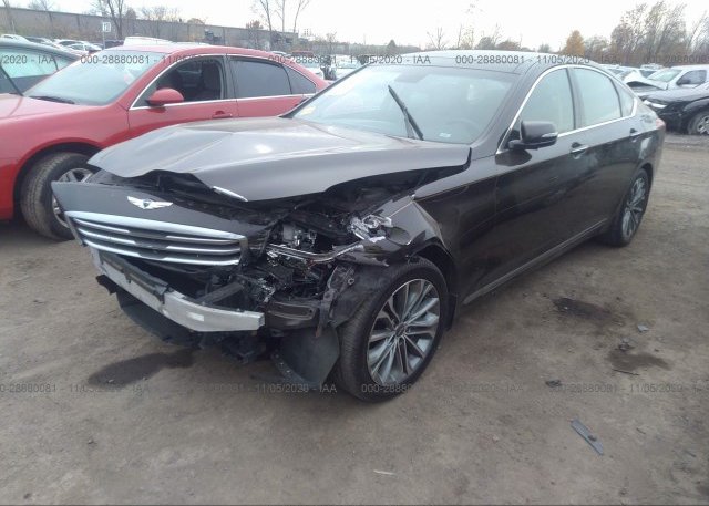 из сша 2015 HYUNDAI GENESIS KMHGN4JE3FU042113