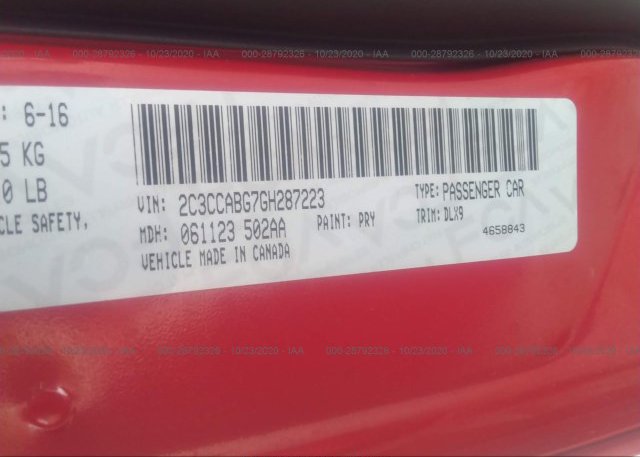 2C3CCABG7GH287223 2016 CHRYSLER 300
