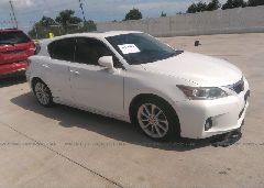 2013 LEXUS Ct 200 VIN JTHKD5BH6D2129608 фото с аукциона 5