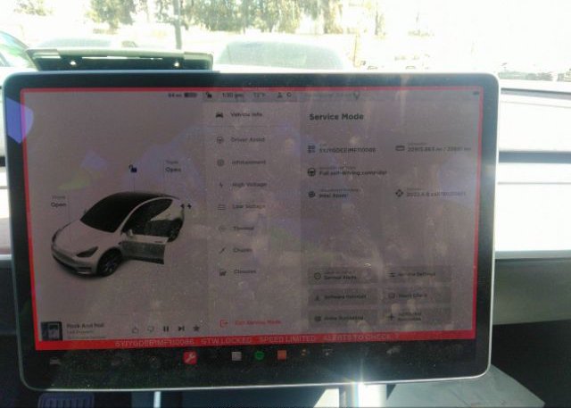 2021 TESLA MODEL Y(VIN: 5YJYGDEE1MF110086