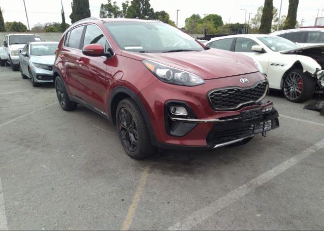 2021 KIA SPORTAGE (VIN: KNDP63AC5M7845933)
