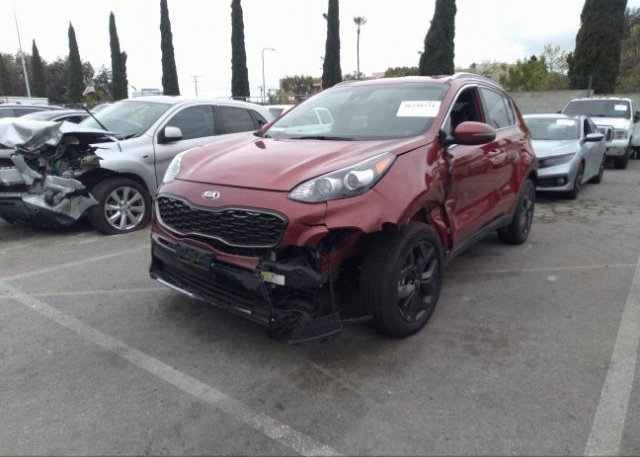 2021 KIA SPORTAGE(VIN: KNDP63AC5M7845933