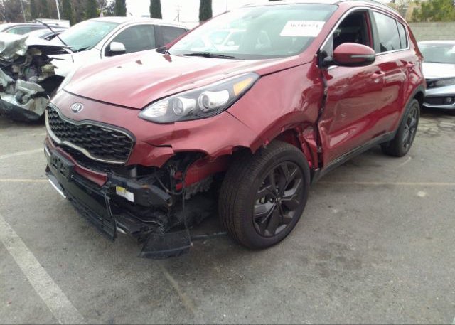 2021 KIA SPORTAGE(VIN: KNDP63AC5M7845933