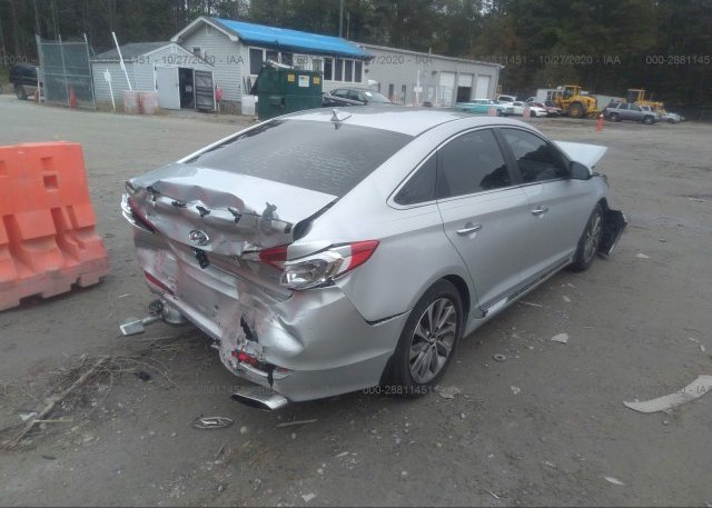 цена в сша 2017 HYUNDAI SONATA 5NPE34AF7HH565710
