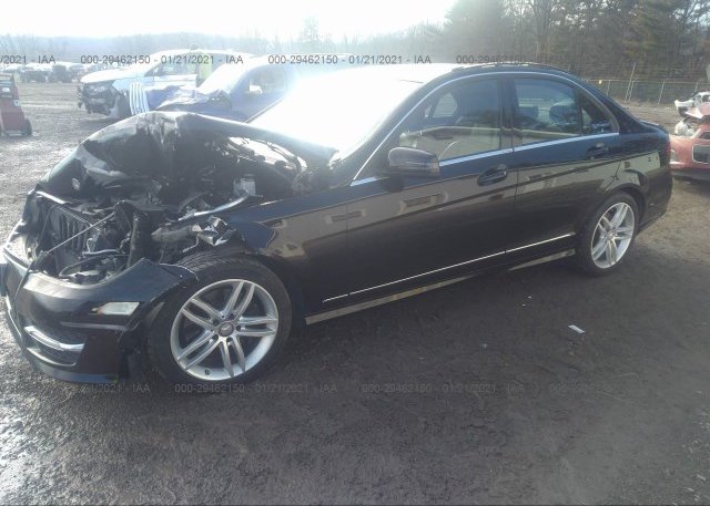 из сша 2014 MERCEDES-BENZ C-CLASS WDDGF8AB8ER303273