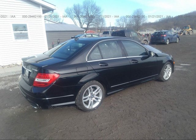 цена в сша 2014 MERCEDES-BENZ C-CLASS WDDGF8AB8ER303273