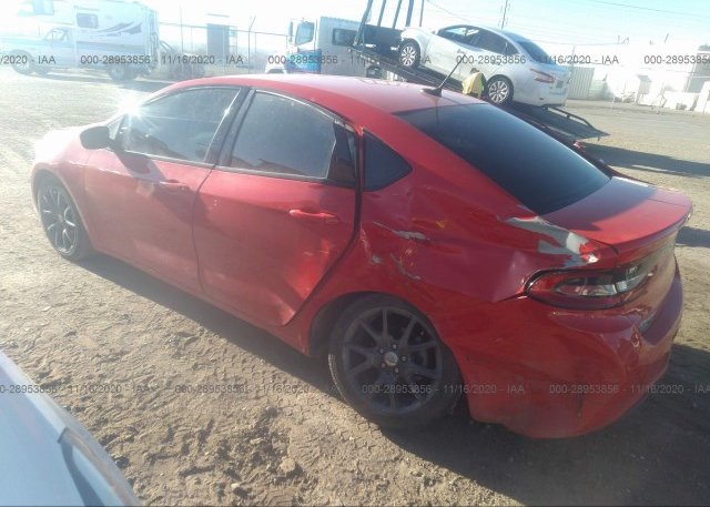 купить 2016 DODGE DART 1C3CDFAA2GD661421