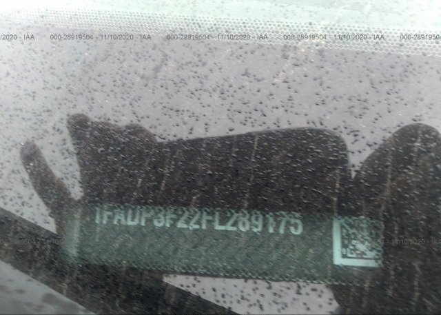 1FADP3F22FL289175 2015 FORD FOCUS
