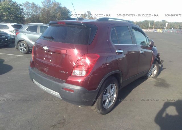цена в сша 2016 CHEVROLET TRAX 3GNCJLSB2GL271155