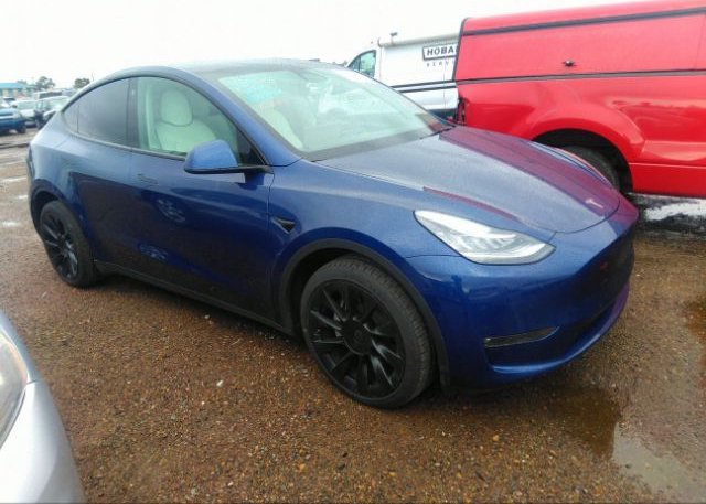 2021 TESLA MODEL Y (VIN: 5YJYGDEE8MF277156)