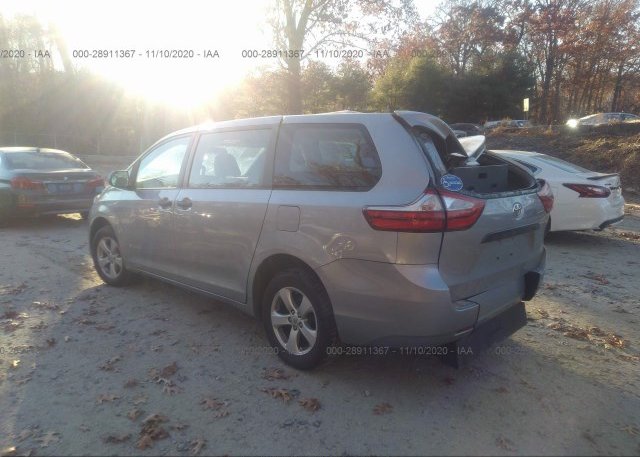 купить 2017 TOYOTA SIENNA 5TDZZ3DC1HS856158