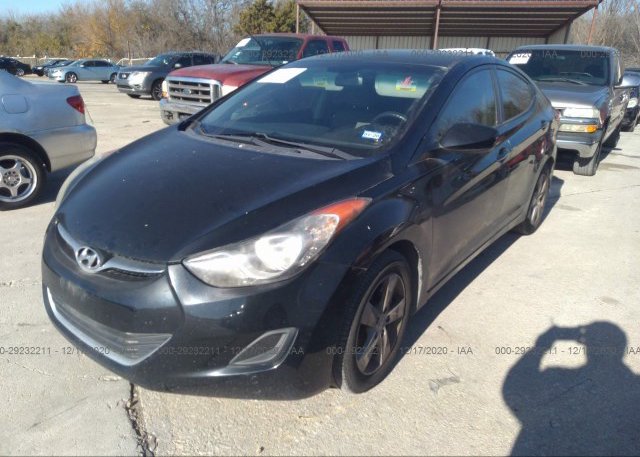 из сша 2011 HYUNDAI ELANTRA KMHDH4AE9BU136453