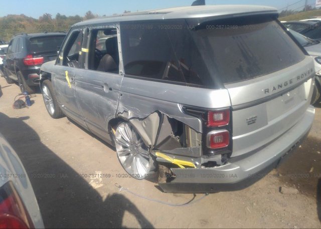 купить 2020 LAND ROVER RANGE ROVER SALGS2RK9LA598315