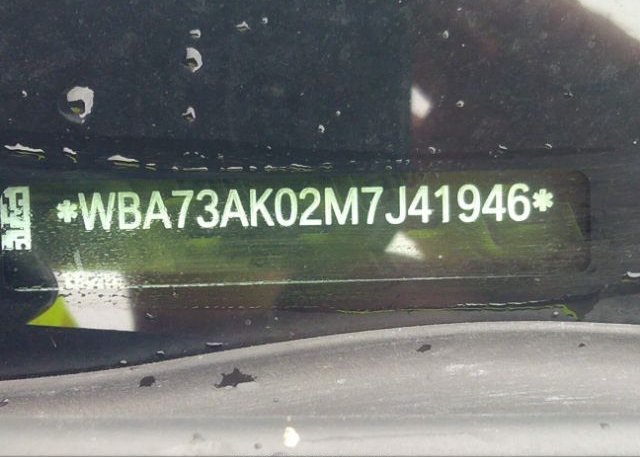 2021 BMW 2 SERIES(VIN: WBA73AK02M7J41946