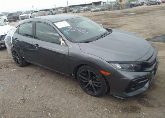 2021 HONDA CIVIC HATCHBACK (VIN: SHHFK7H4XMU223561)