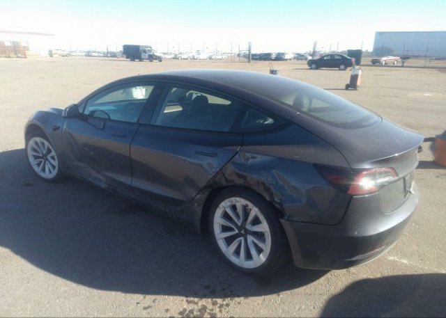 2022 TESLA MODEL 3(VIN: 5YJ3E1EB1NF328406