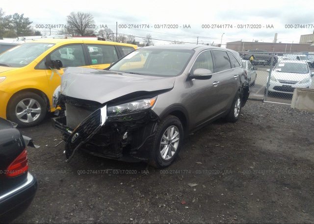 из сша 2019 KIA SORENTO 5XYPG4A59KG441487