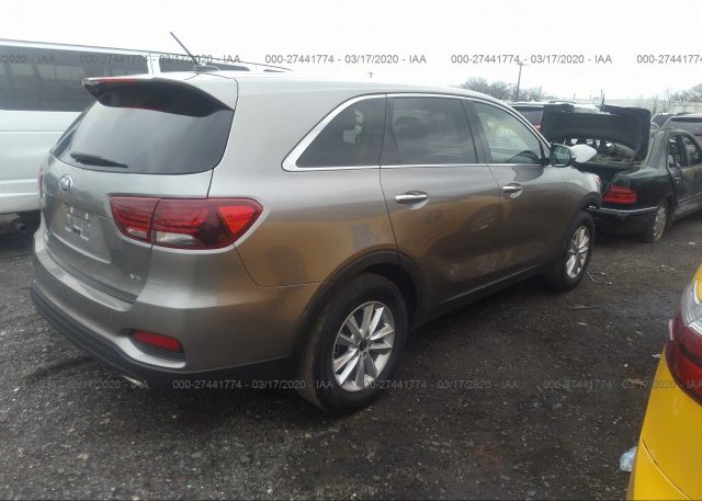 цена в сша 2019 KIA SORENTO 5XYPG4A59KG441487