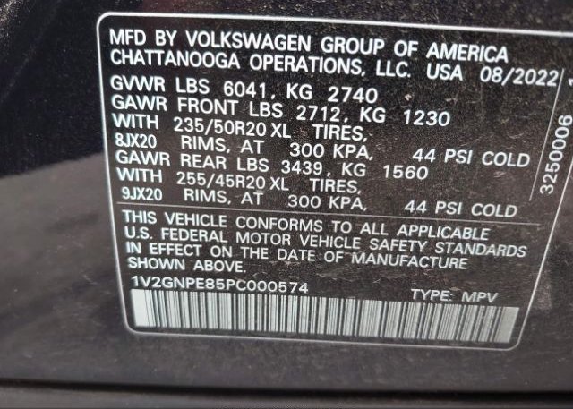 2023 VOLKSWAGEN ID.4(VIN: 1V2GNPE85PC000574