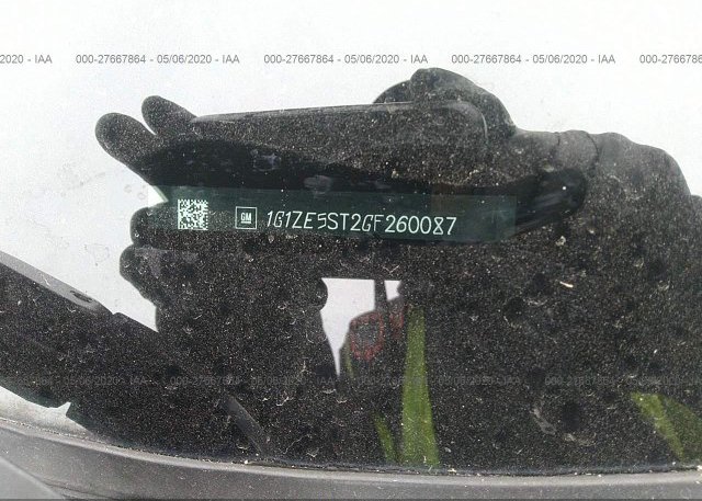 1G1ZE5ST2GF260087 2016 CHEVROLET MALIBU