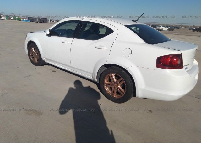 купить 2013 DODGE AVENGER 1C3CDZCB4DN625579